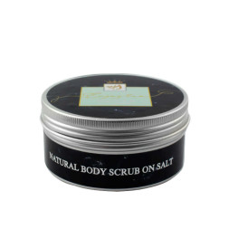  Натуральний сольовий скраб для тіла Enjoy-Eco Body Scrub Лайм, банка, 220 г