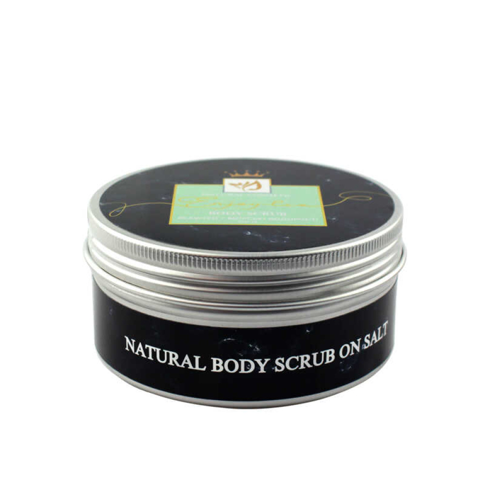 Натуральний сольовий скраб для тіла Enjoy-Eco Body Scrub Морські водорості, банка, 220 г