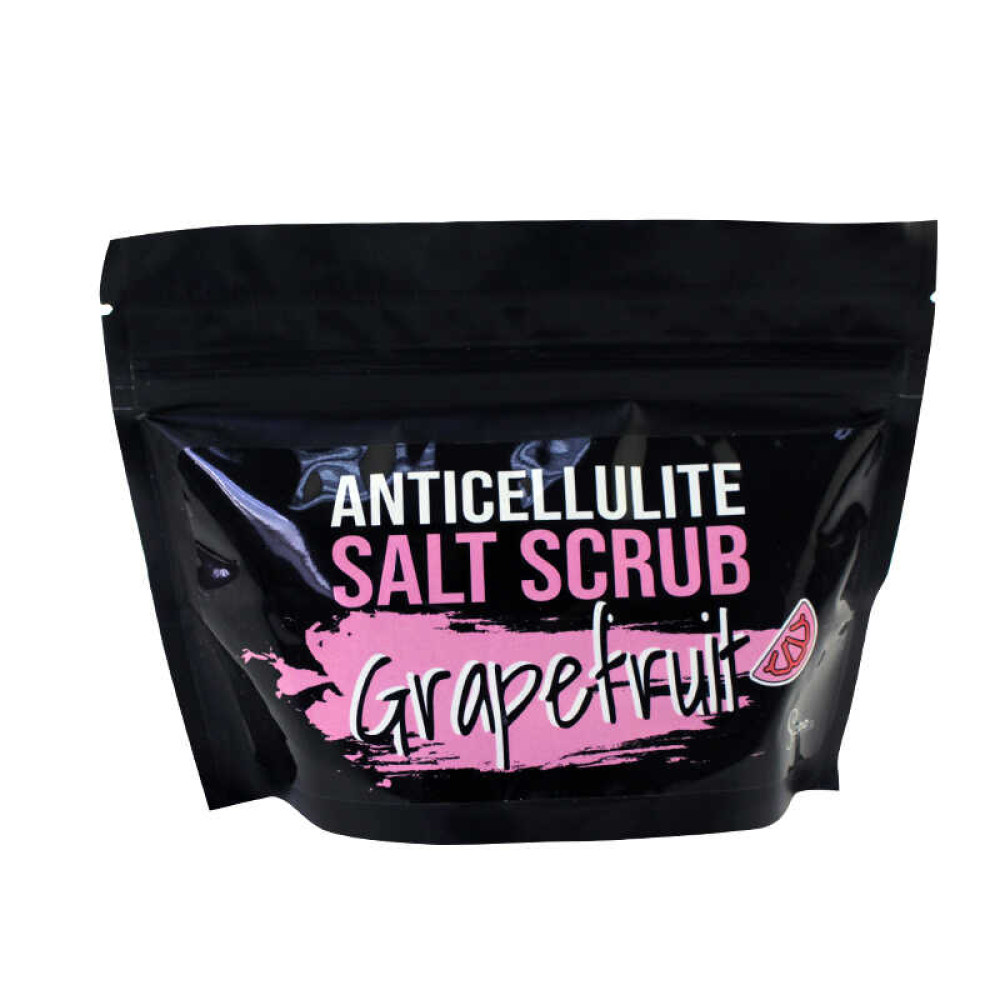 Скраб солевой для тела Sapo Grapefruit Антицеллюлитный с эфирным маслом грейпфрута. 220 г