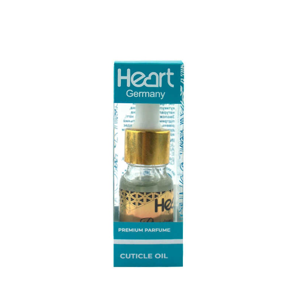 Масло для кутикулы Heart Miss World парфюмированное, с пипеткой,10 мл