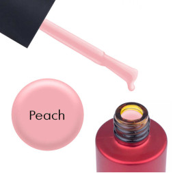 База камуфлююча для гель-лаку Kodi Professional Lint Base Gel Peach. колір насичений персиковий. 7 мл