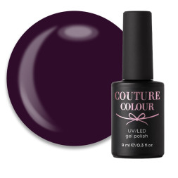 Гель-лак Couture Colour 158. темний сливово-фіолетовий. 9 мл