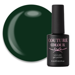 Гель-лак Couture Colour 159. глибокий зелений. 9 мл