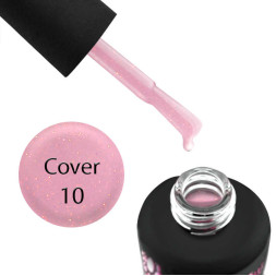 База камуфлююча для гель-лаку Elise Braun Cover Opal Base Coat 10 чортополох з опаловим шимером15 мл