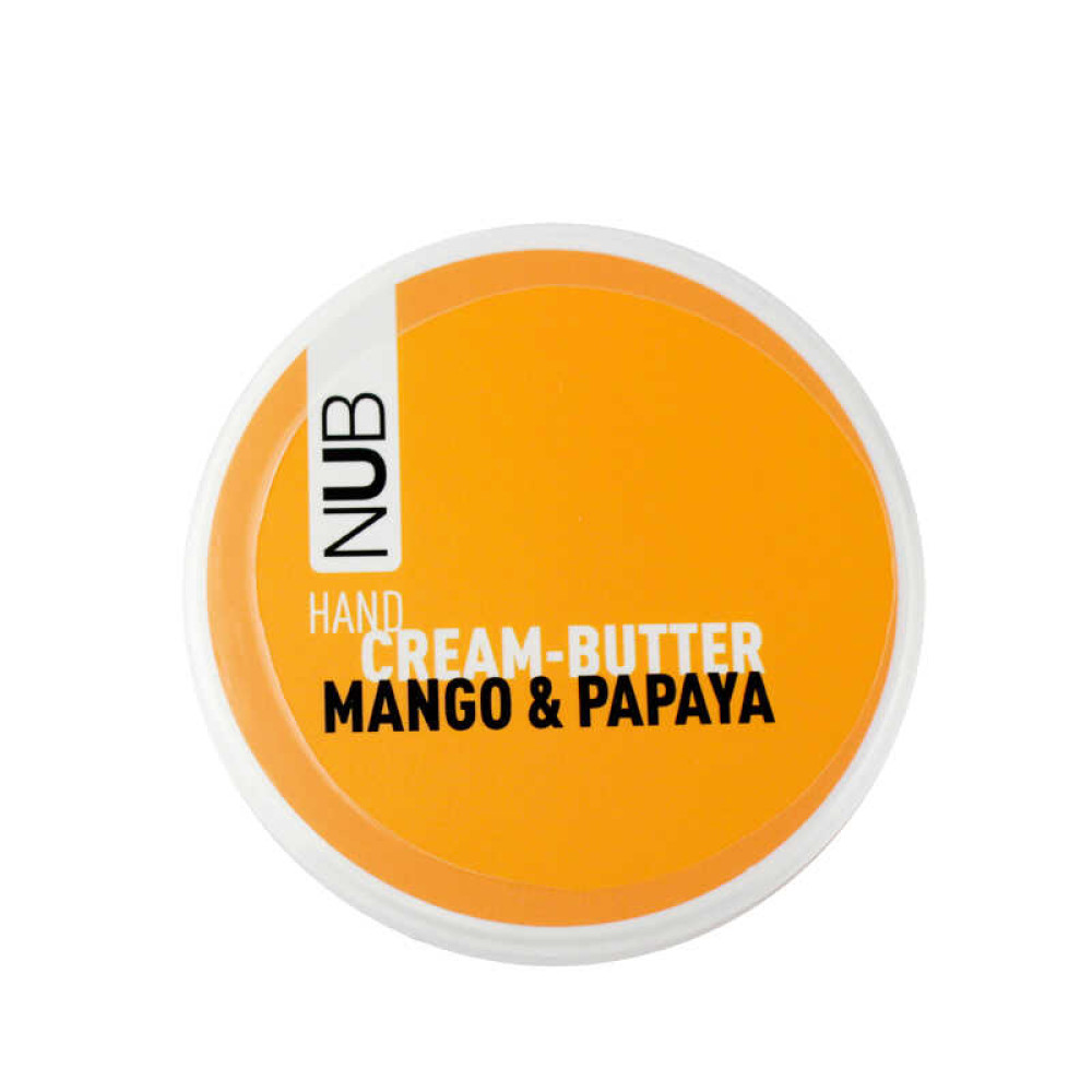 Крем-баттер для рук NUB Spa Care Hand Cream Butter Mango Papaya питательный. манго папайя. 200 мл