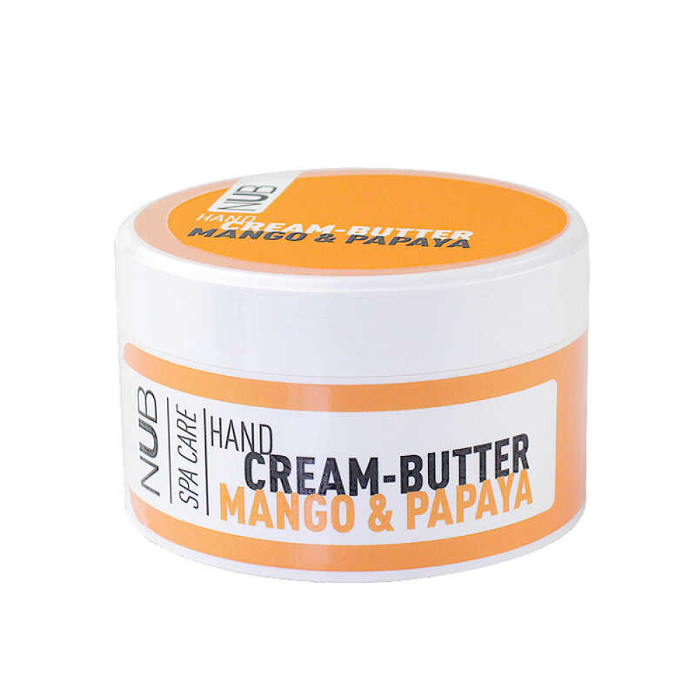 Крем-баттер для рук NUB Spa Care Hand Cream Butter Mango Papaya живильний. манго папайя. 200 мл