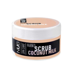 Скраб для рук NUB Spa Care Hand Scrub Coconut Milk. кокосове молоко. 200 мл