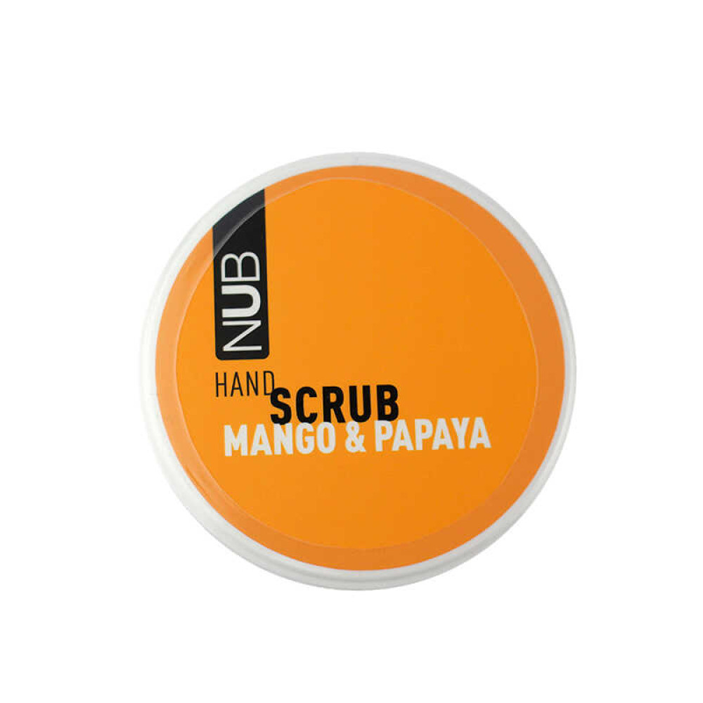 Скраб для рук NUB Spa Care Hand Scrub Mango Papaya, манго папайя, 200 мл