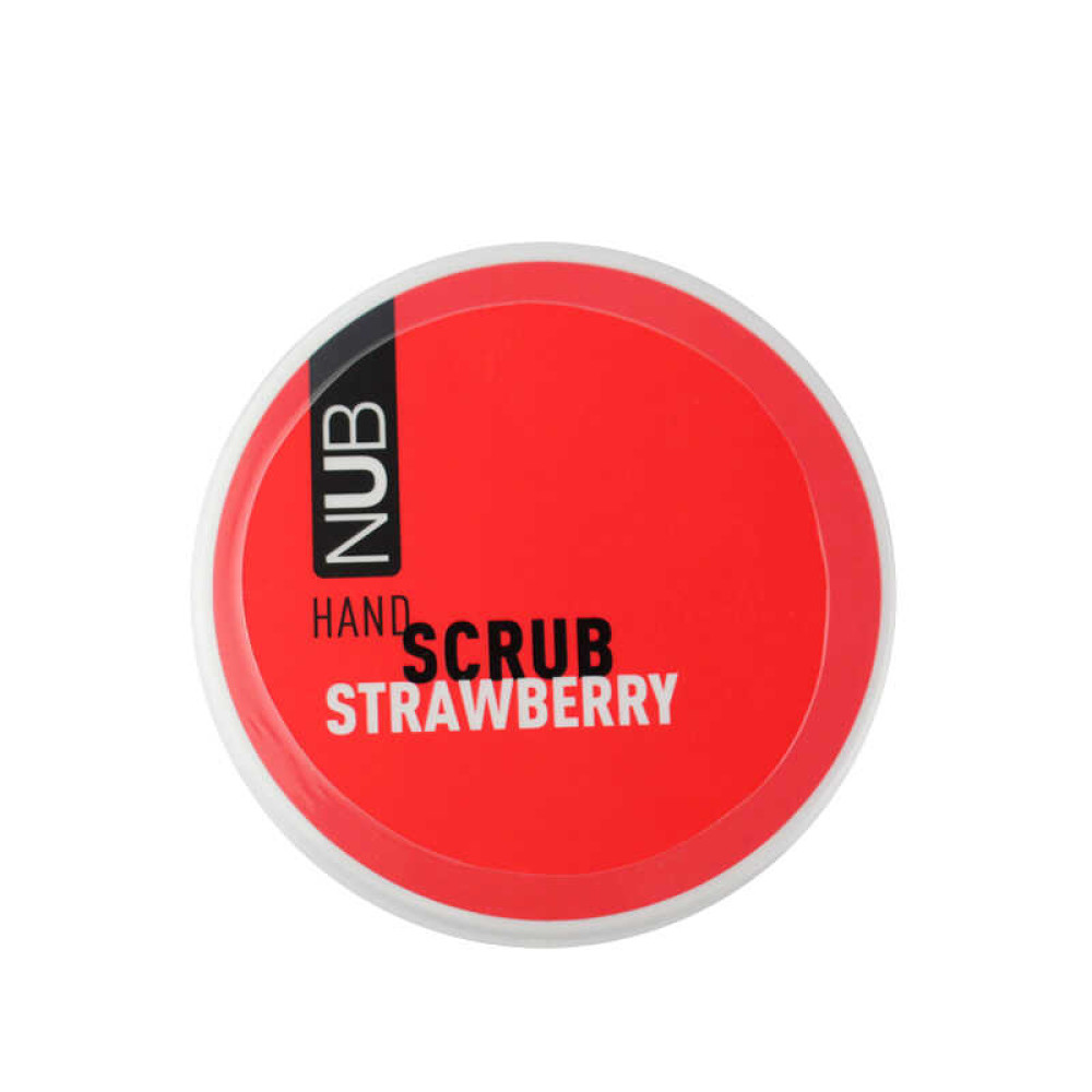 Скраб для рук NUB Spa Care Hand Scrub Strawberry. клубника. 200 мл
