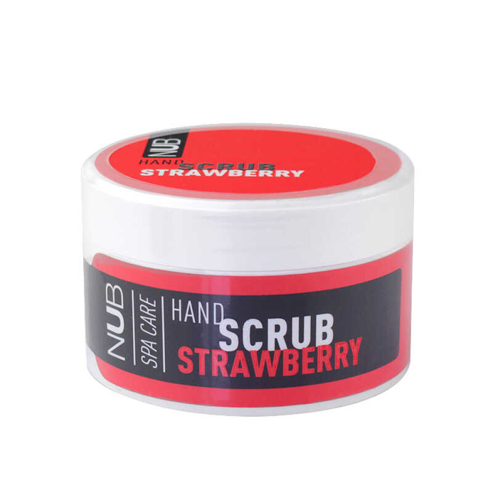 Скраб для рук NUB Spa Care Hand Scrub Strawberry, клубника, 200 мл
