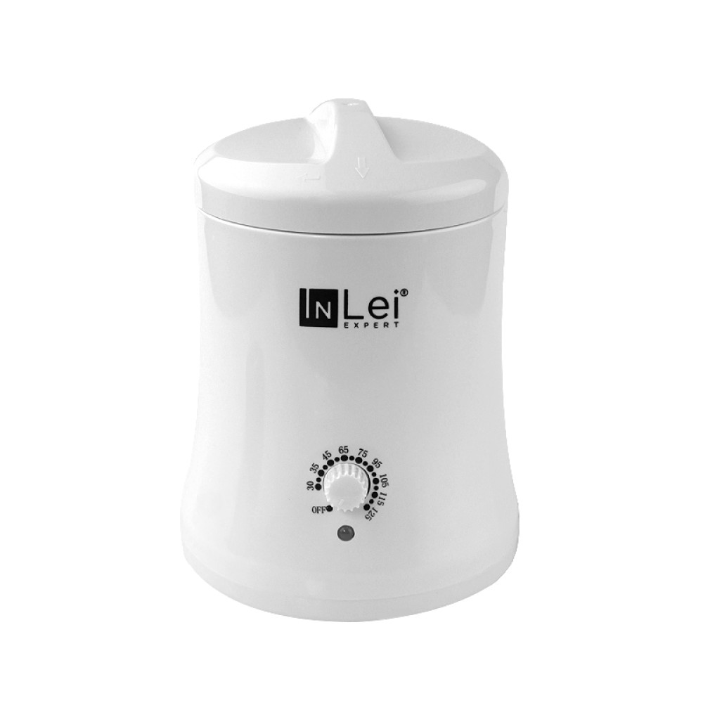 Воскоплав баночний InLei Professional Wax Warmer. чаша 200 мл. колір білий