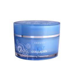 Крем для лица Enough W Collagen Whitening Premium Cream осветляющий с коллагеном, 50 мл