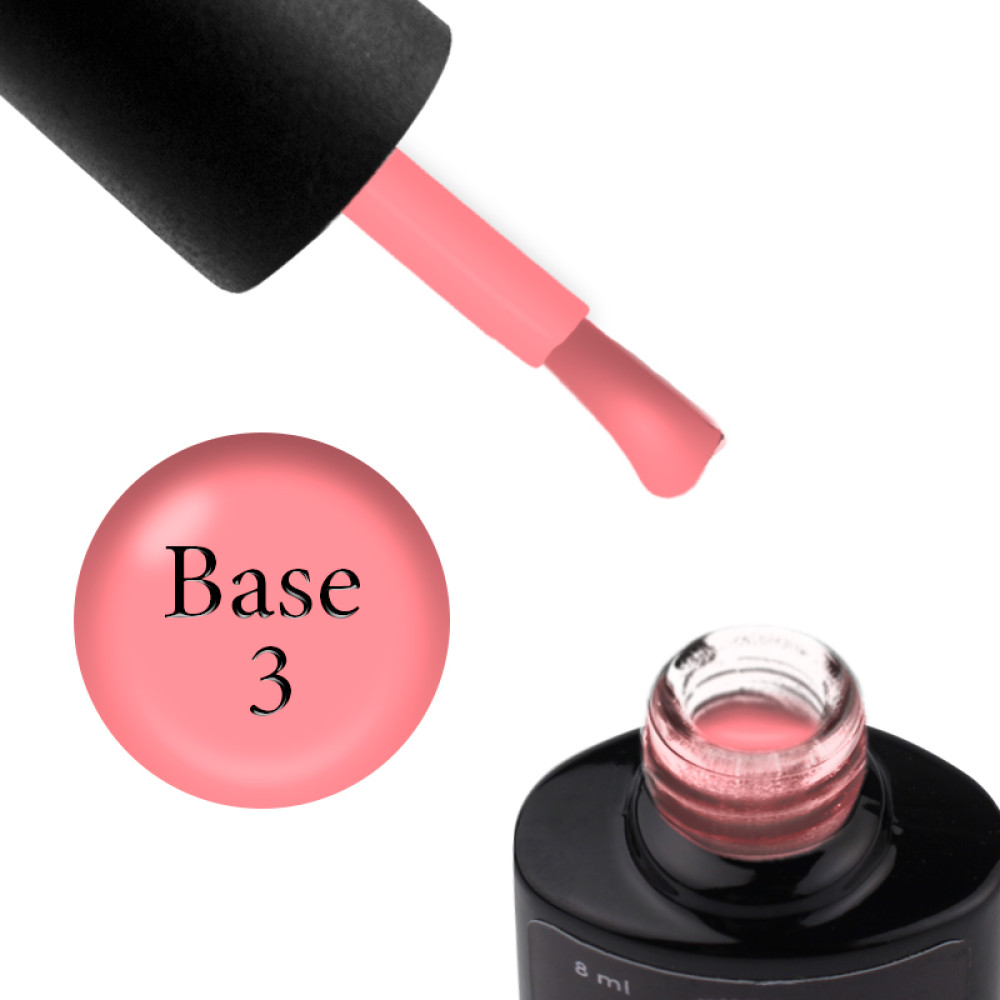 База цветная Saga Professional Color Base 003 персиково-розовый 8 мл