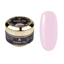 Гель F.O.X строительный Builder Gel Cover Lily лилово-розовый 15 мл