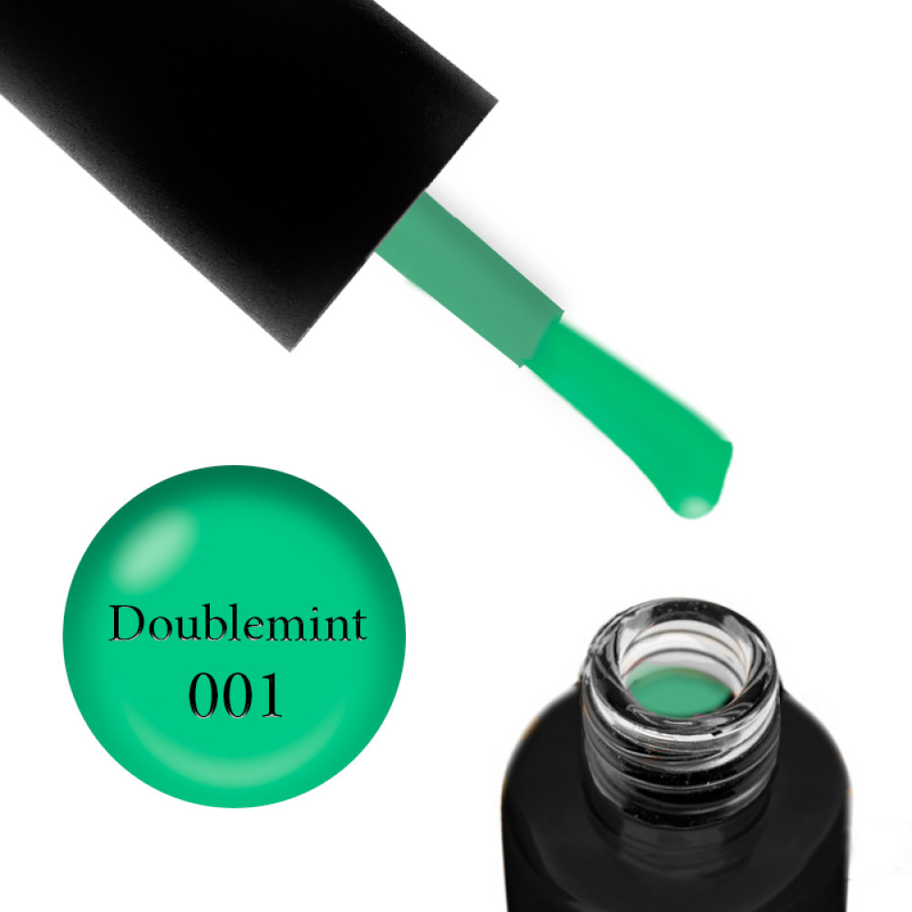 Гель-лак F.O.X Doublemint 001 яркий зеленый. 5 мл