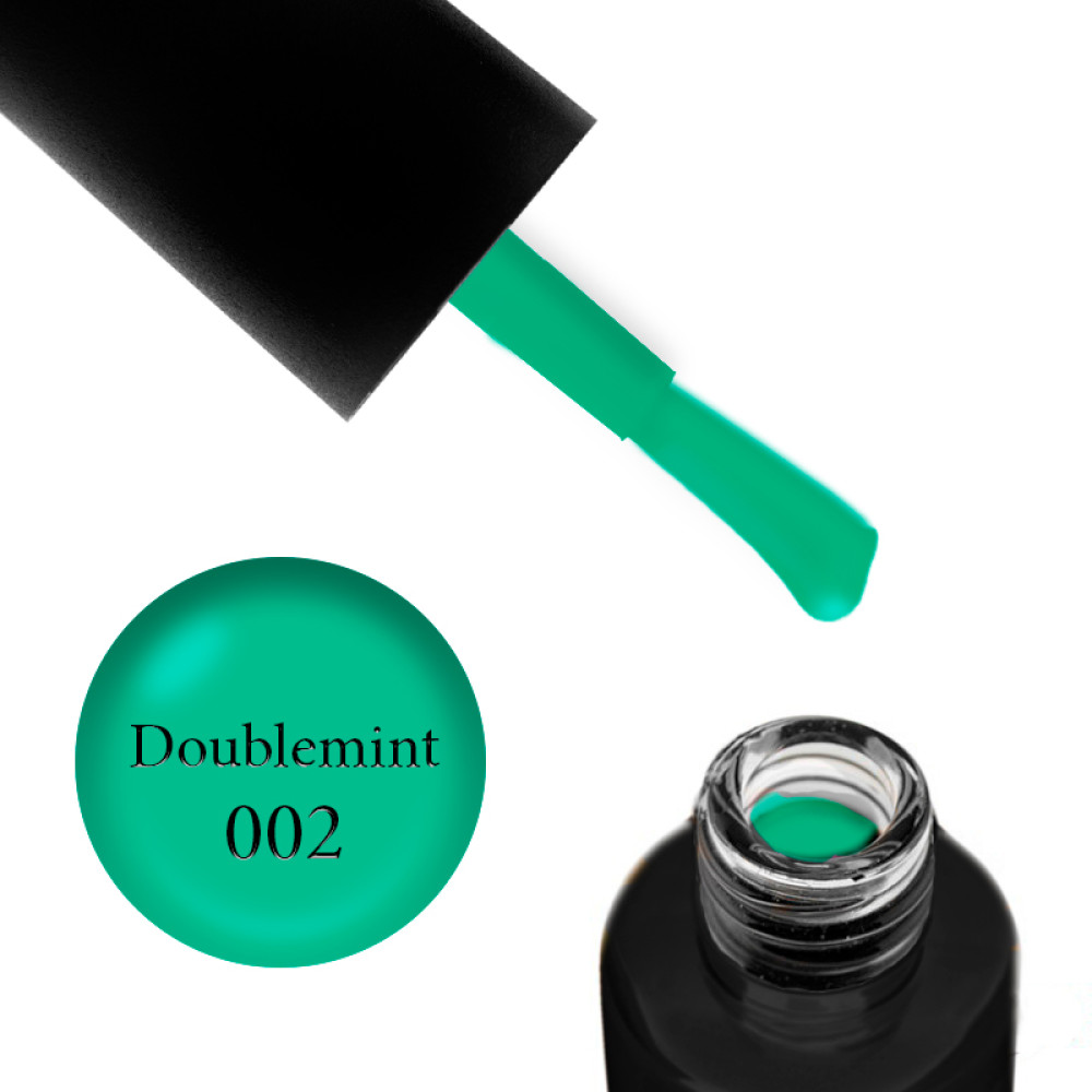 Гель-лак F.O.X Doublemint 002 зелений лист, 5 мл