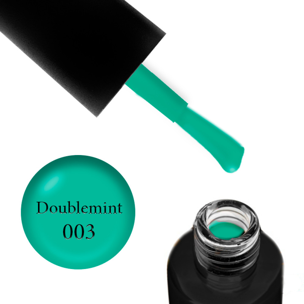 Гель-лак F.O.X Doublemint 003 мятно-зеленый. 5 мл