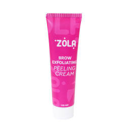 Крем-скатка для бровей ZOLA Brow Exfoliating Peeling Cream, 100 мл