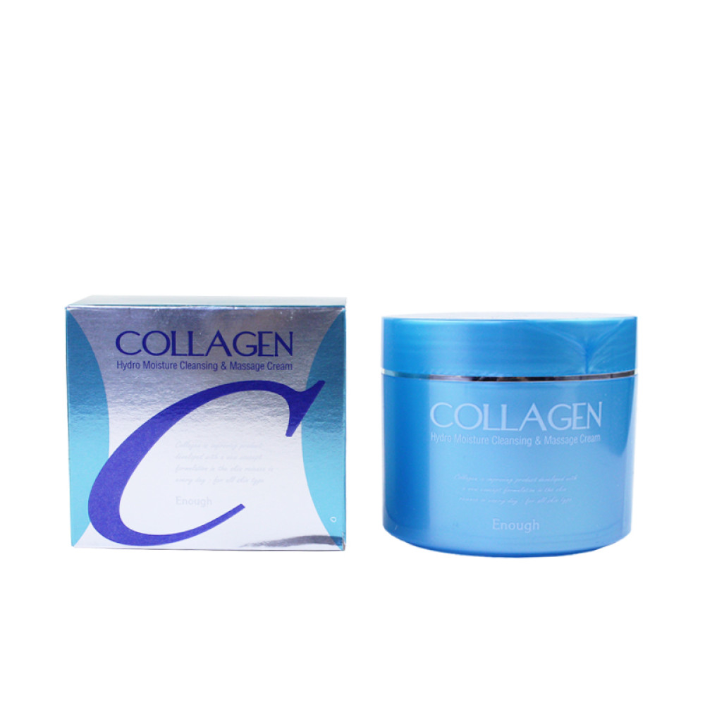 Крем для тіла Enough Collagen Hydra Moisture Cleansing Massage Cream зволожуючий масажний з колагеном. 300 мл