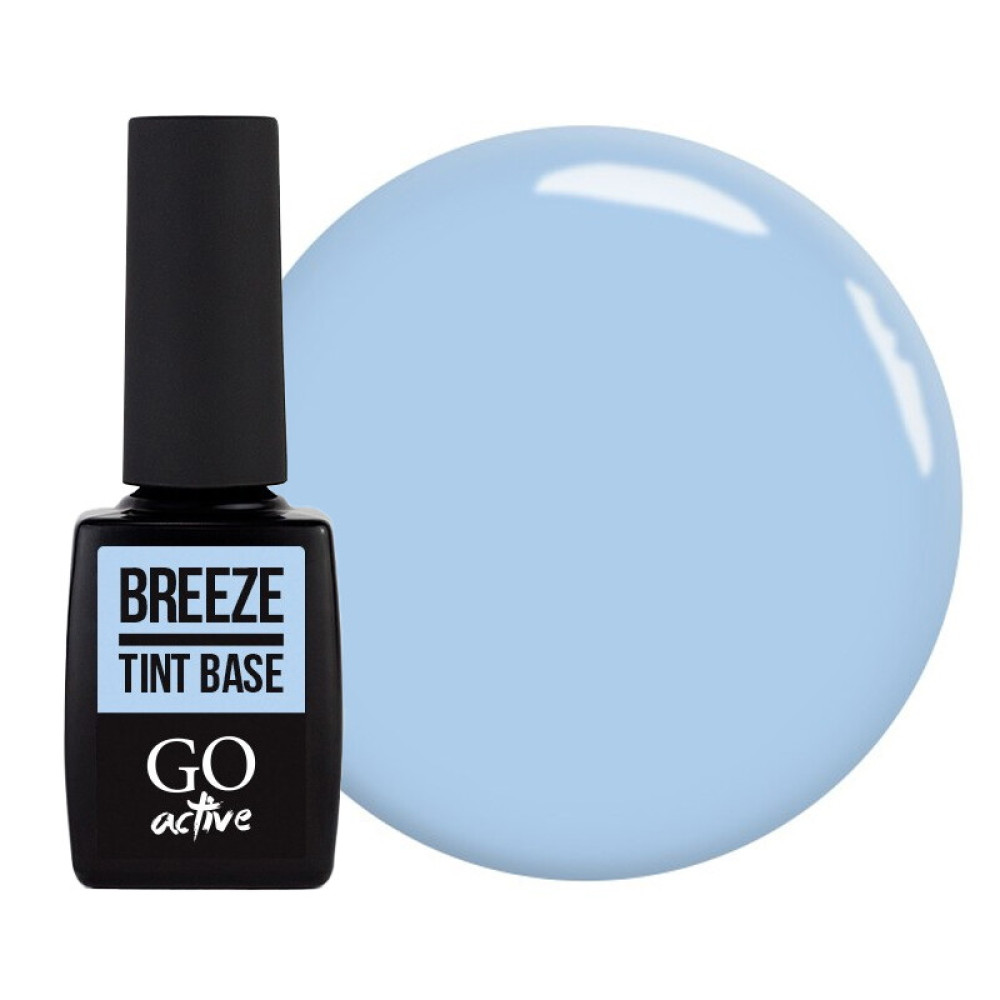 База цветная GO Active Tint Base 02 Breeze. пастельно-голубой. 10 мл