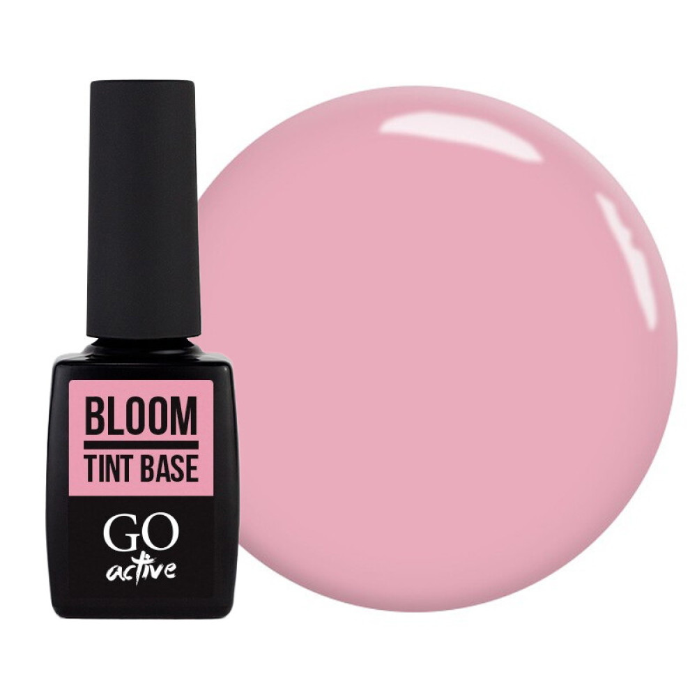 База цветная GO Active Tint Base 05 Bloom, пастельно-розовый, 10 мл