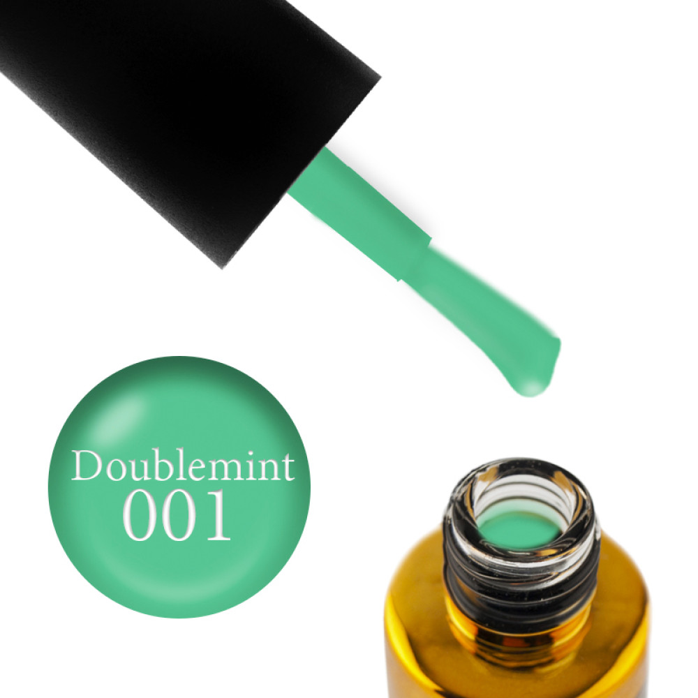 Гель-лак F.O.X Doublemint 001 яркий зеленый. 7 мл