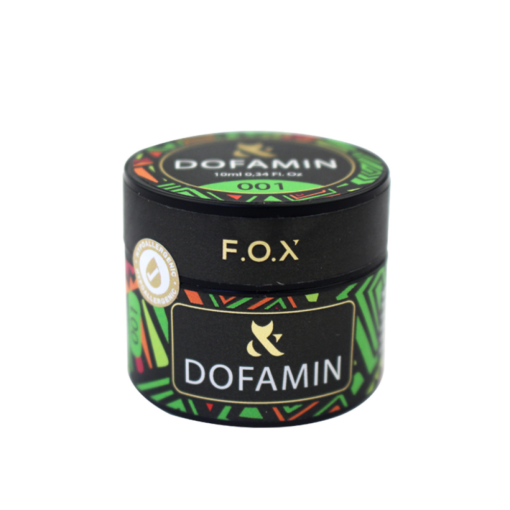 База неоновая F.O.X Base Dofamin 001. яркий салатовый. 10 мл