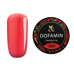 База неоновая F.O.X Base Dofamin 004 яркий коралловый 10 мл