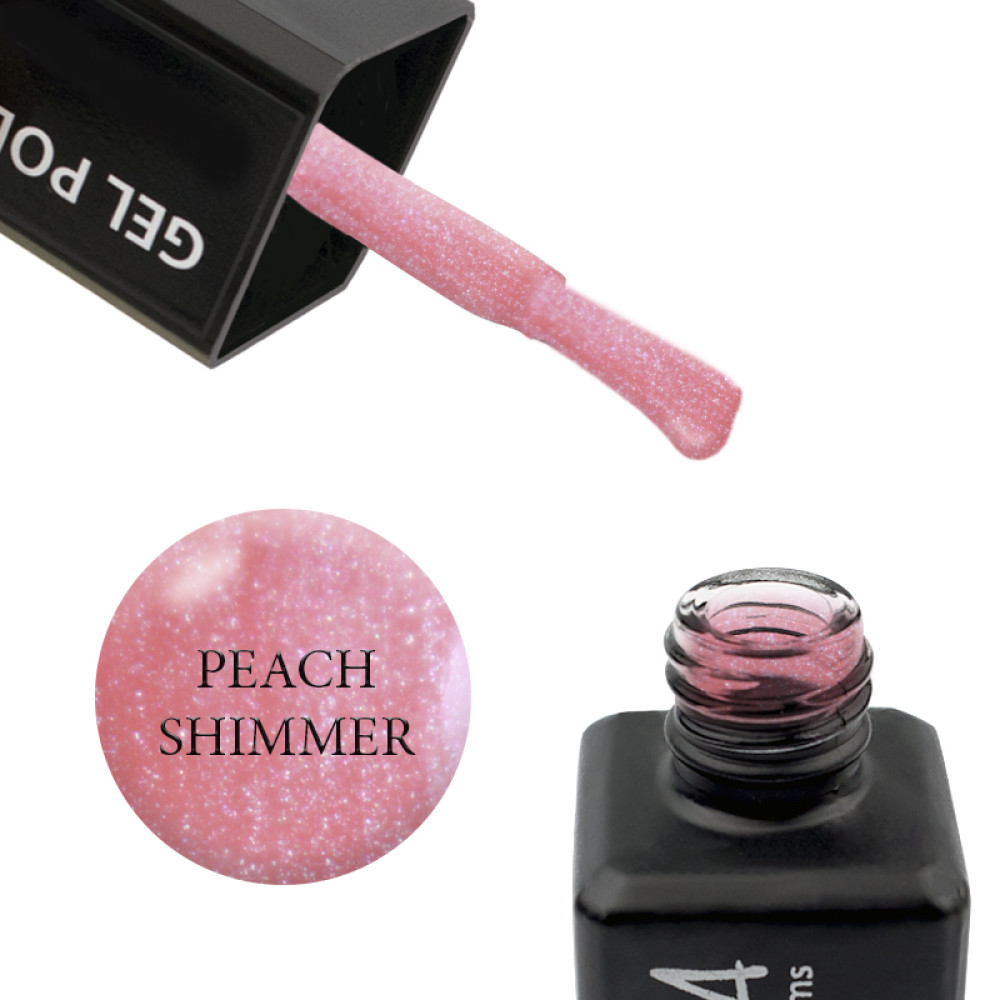 База кольорова ReformA Cover Base 942011 Peach Shimmer персиковий з перламутром і шимерами 10 мл