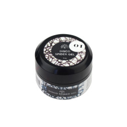 Гель Павутинка Global Fashion Disco Spider Gel 01. світловідбиваючий. 5 г