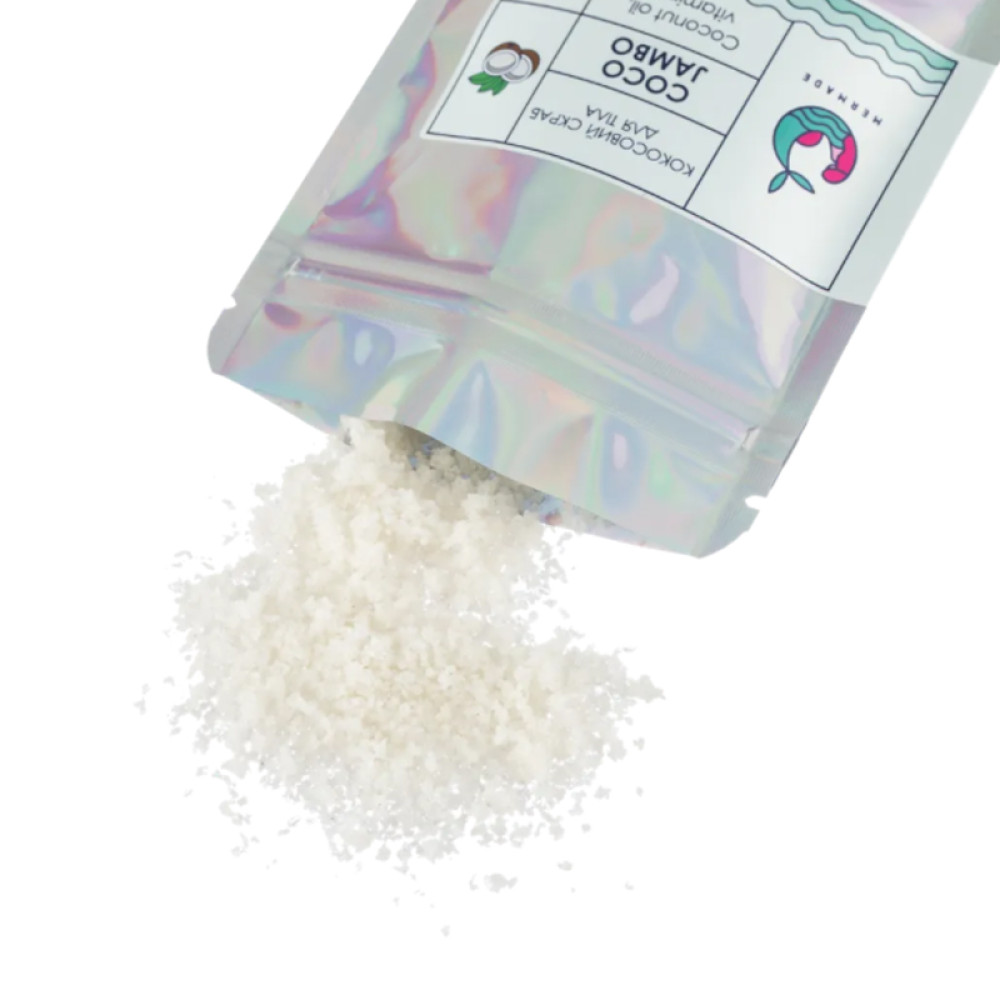 Скраб солевой для тела Mermade Coco Jambo, кокосовый, 100 г