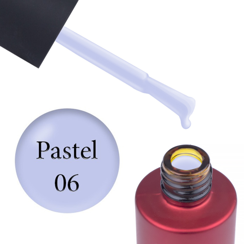 База цветная Kodi Professional Color Rubber Base Gel Pastel 06. пастельный васильковый. 7 мл