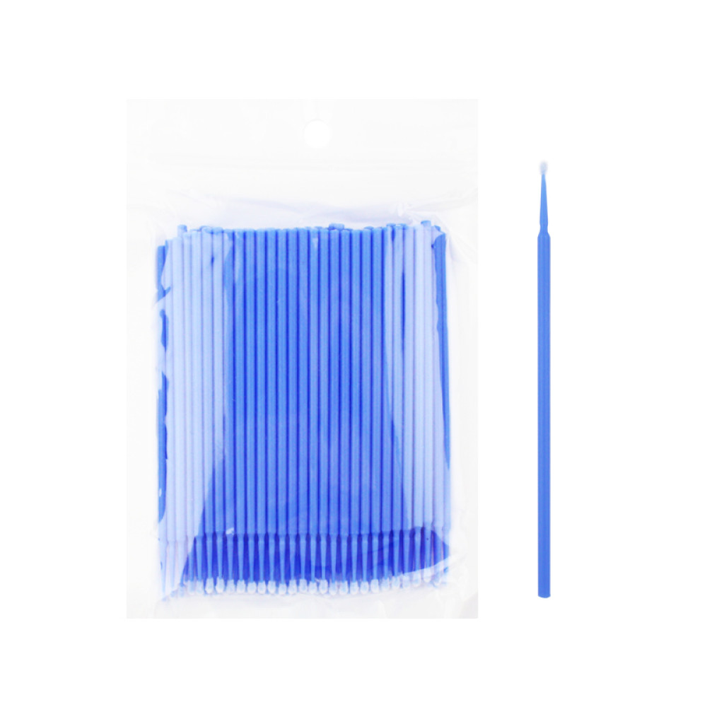 Микробраши размер L (2.5 мм) в пакете 100 шт.. синие