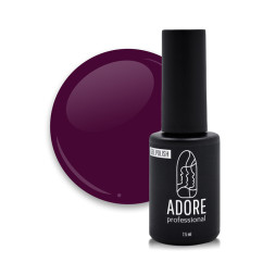 Гель-лак Adore Professional 184 Claret сливове вино. 8 мл