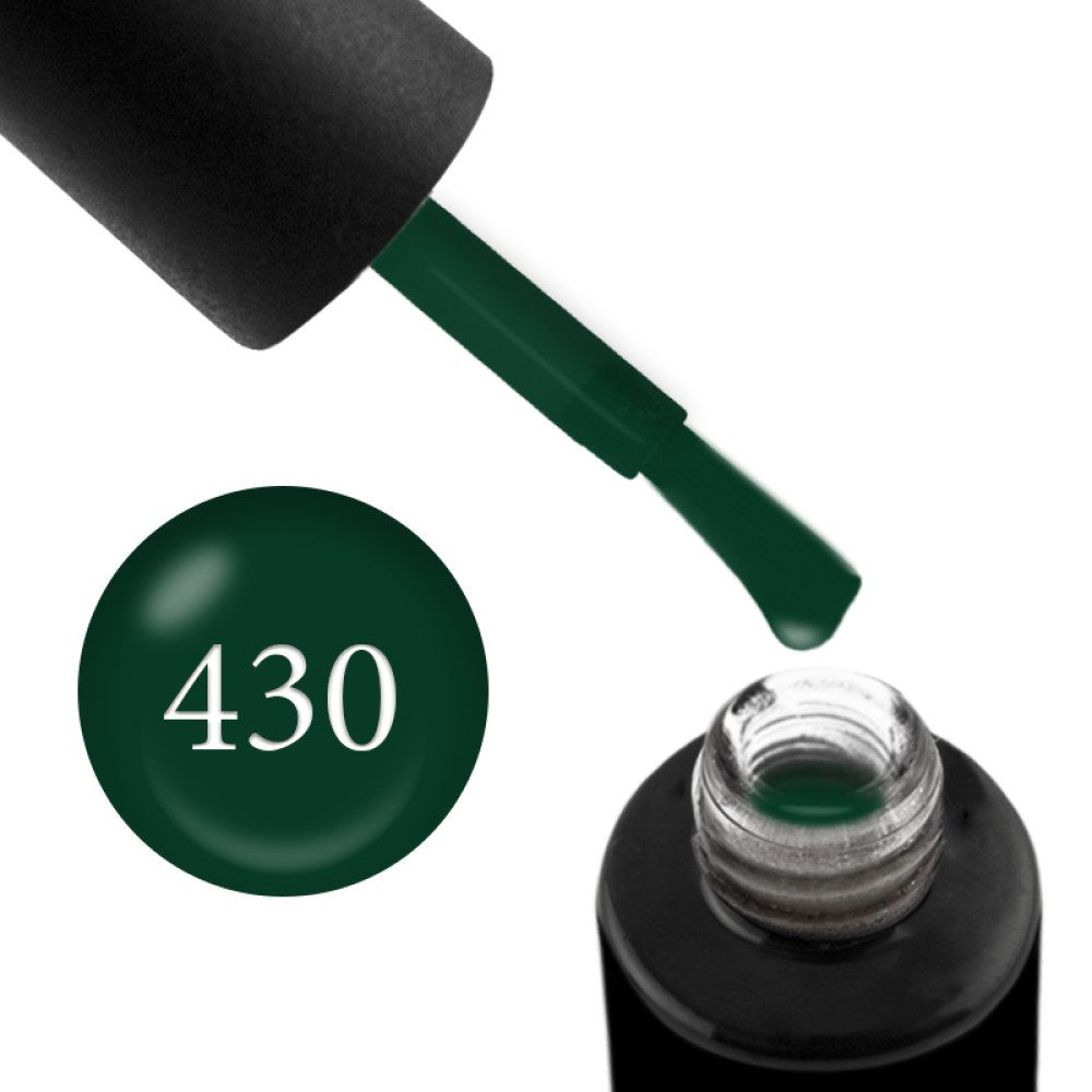 Гель-лак Adore Professional 430 темно-зелений лісовий. 7.5 мл