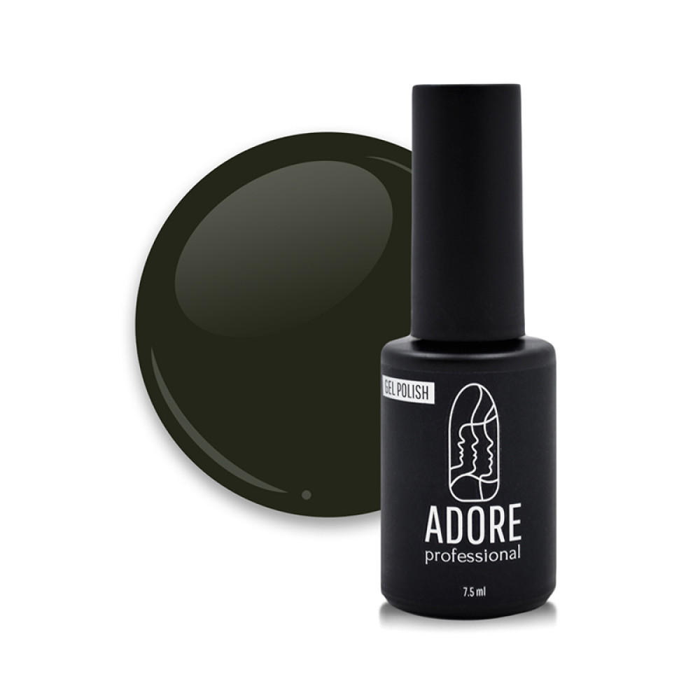 Гель-лак Adore Professional 465 Laurel темный оливковый. 7.5 мл