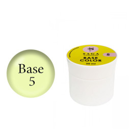 База цветная Saga Professional Color Base 005. желтый. 30 мл