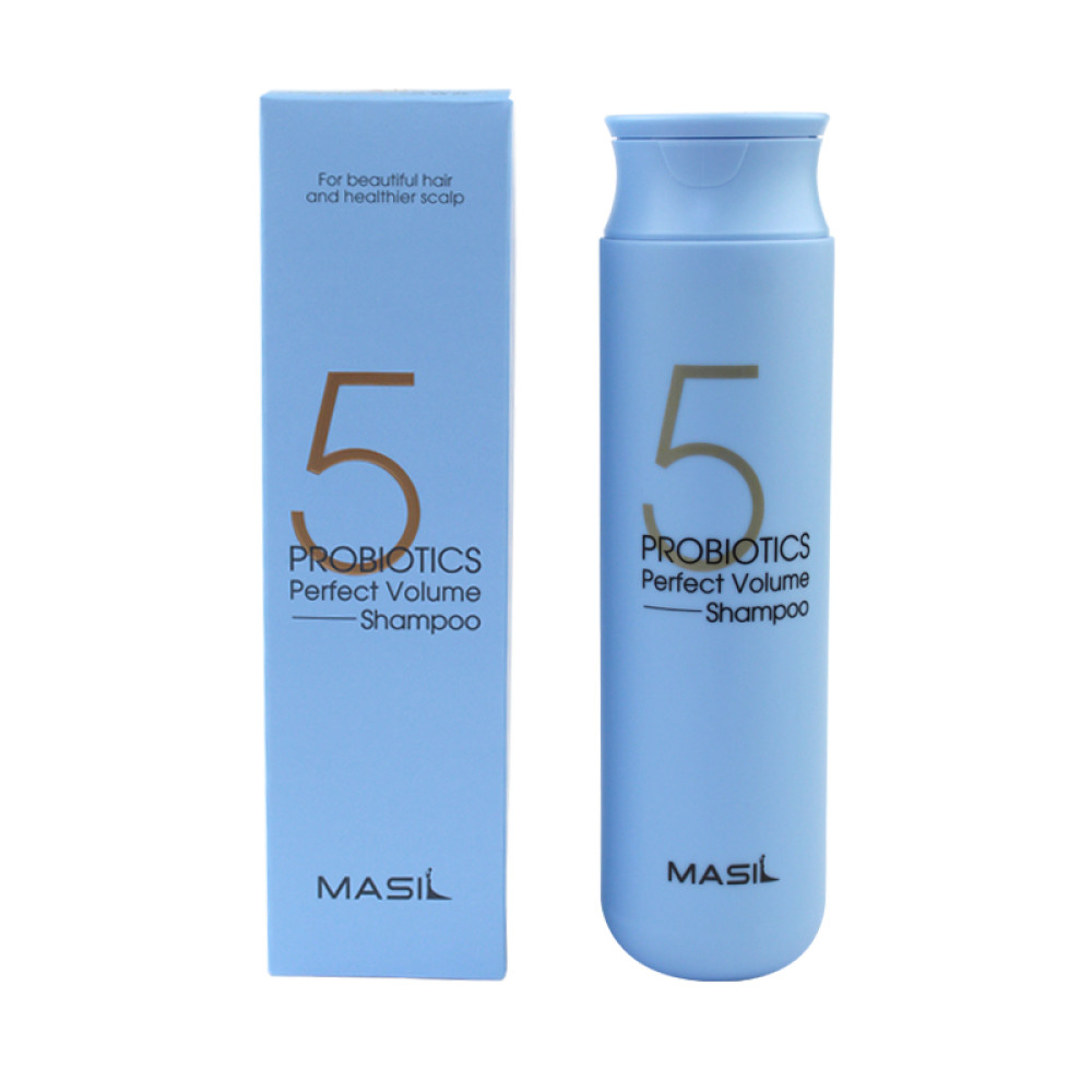 Шампунь для идеального объема волос Masil 5 Probiotics Perfect Volume Shampoo с пробиотиками. 300 мл