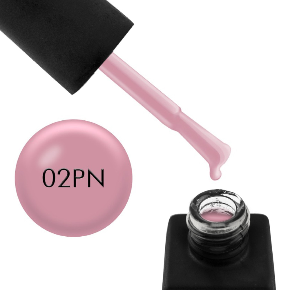 Гель-лак Kodi Professional Porcelain PN 002 глазурний рожевий. 8 мл