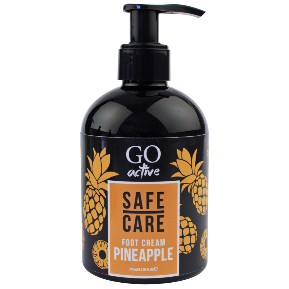 Крем для ніг Go Active Safe Care Foot Cream Pineapple. відновлюючий з екстрактом ананасу. 275 мл