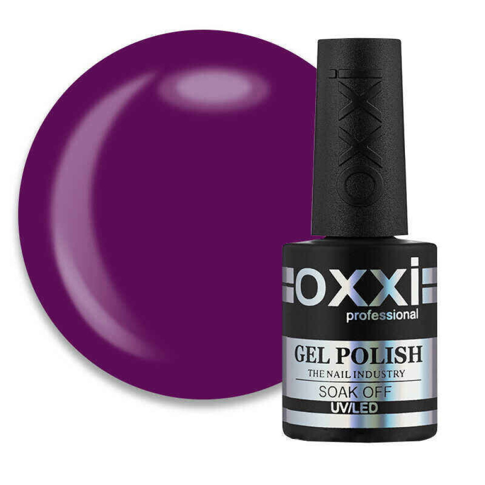 Гель-лак Oxxi Professional 370 фиолетовый. 10 мл