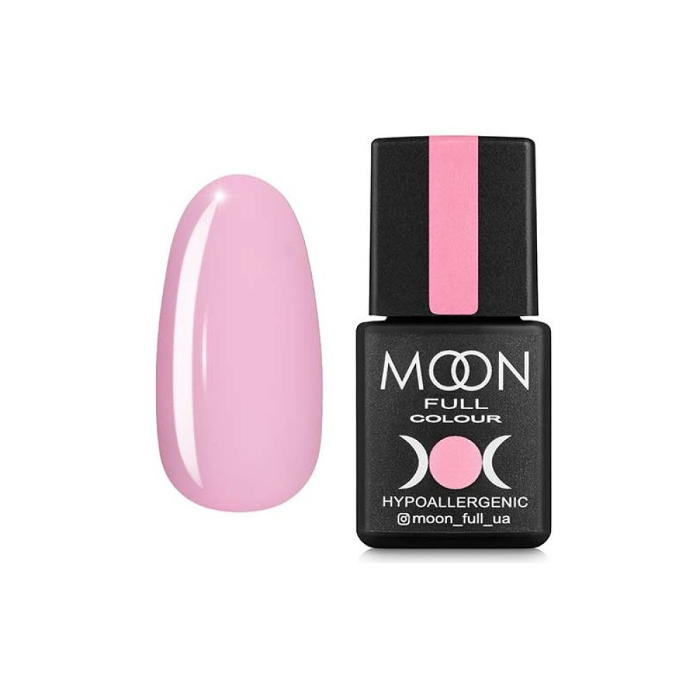 Гель-лак Moon Full Colour 106 кремовый розовый. 8 мл