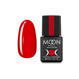 Гель-лак Moon Full Colour 135 красный закат. 8 мл