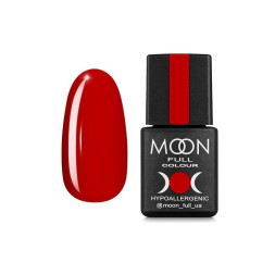 Гель-лак Moon Full Colour 137 классический красный. 8 мл