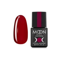 Гель-лак Moon Full Colour 143 вишневый. 8 мл