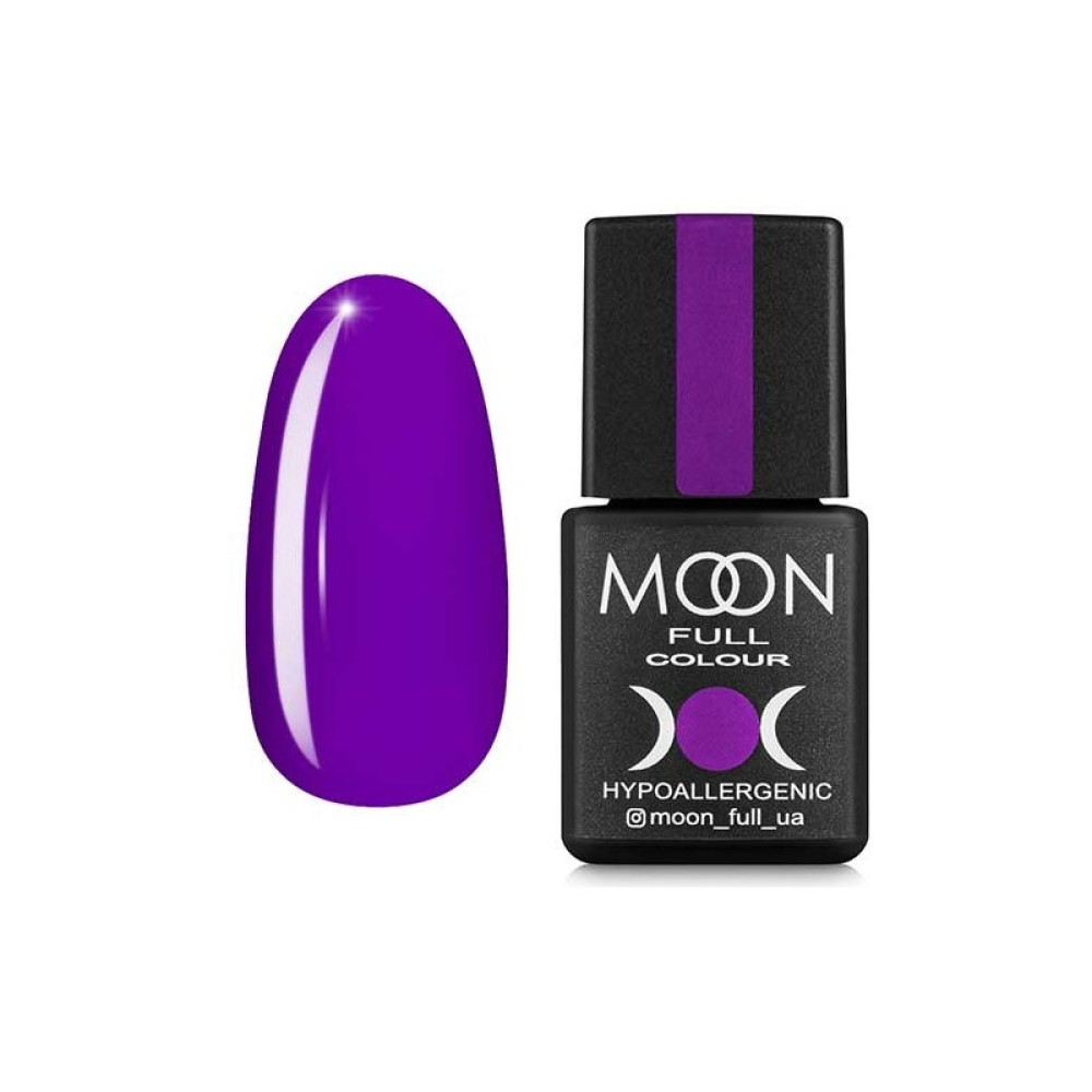 Гель-лак Moon Full Colour 164 яскраво-фіолетовий. 8 мл