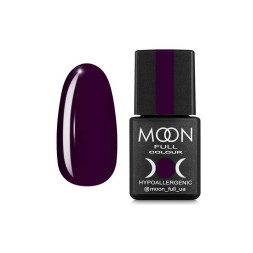 Гель-лак Moon Full Colour 168 темно-сливовый. 8 мл