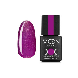 Гель-лак Moon Full Colour 309 крокус с мелким золотистым шиммером. 8 мл