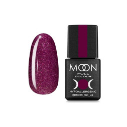 Гель-лак Moon Full Colour 310 бордово-розовый шиммерный. 8 мл
