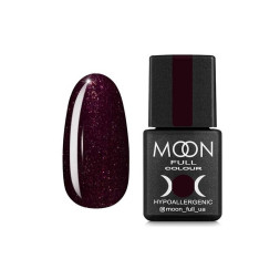 Гель-лак Moon Full Colour 315 спелая вишня с шиммером. 8 мл